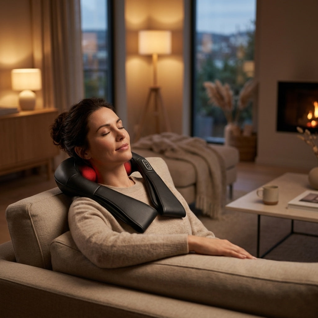 Velmora HeatRelief Pro™ – Heated Neck & Shoulder Massager